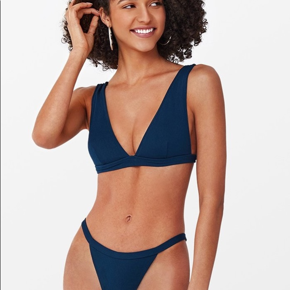 Cupshe xs blue bikini